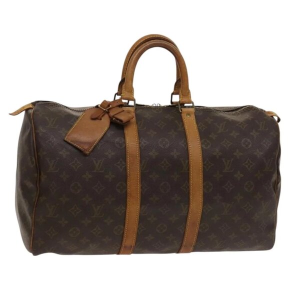 LOUIS VUITTON Monogram Keepall 45 Boston Bag - Picture 1 of 16